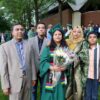 Rosy Sultana and her family celebrate her graduation from GMU.
